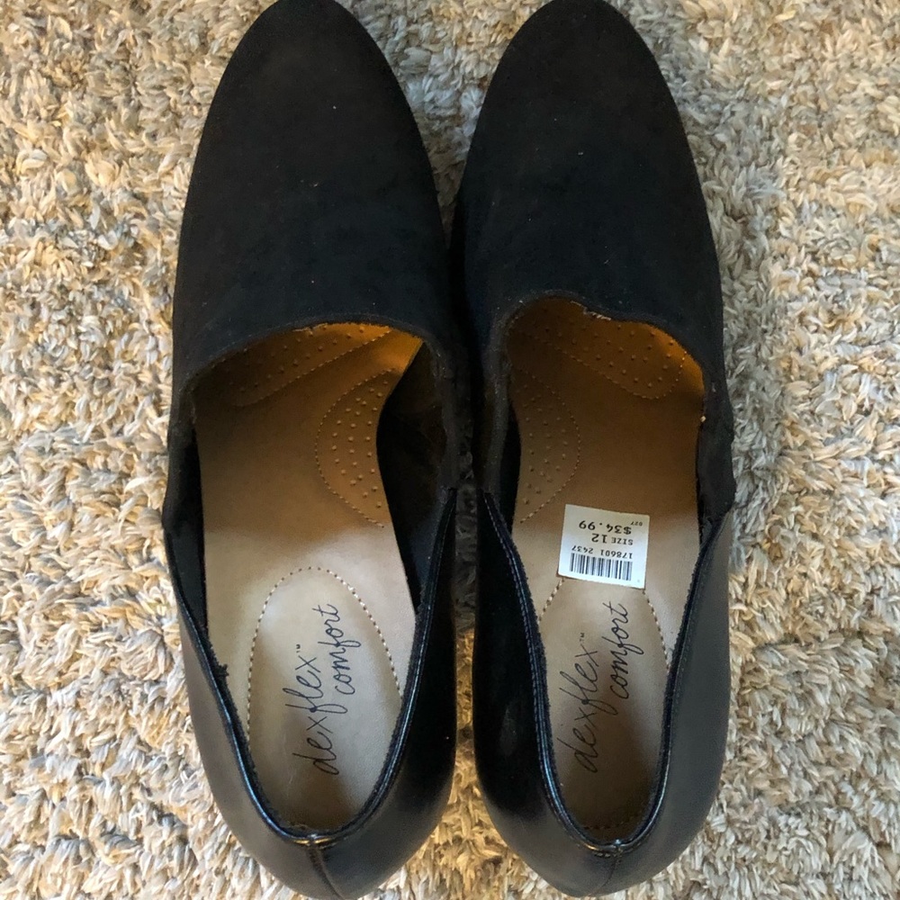 NWT dexflex comfort Heels womens 12